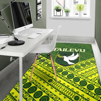 Tailevu Rugby Union Fiji Area Rug Tapa Pattern LT12 - Wonder Print Shop