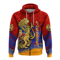 Armenia Hoodie Khachkar Pride LT12 - Wonder Print Shop