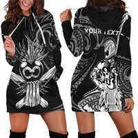 Custom Personalised Hawaii Ikaika Warrior Hoodie Dress LT2 - Wonder Print Shop