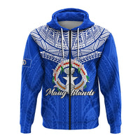 Custom Northern Mariana Islands Maug Islands Zip Hoodie LT12 - Wonder Print Shop