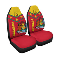 Grenada Car Seat Covers - Proud Grenadian LT12 - Wonder Print Shop