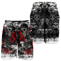 Skull Camo - U.S Army Undying Love For The Motherland Men Shorts - LT2