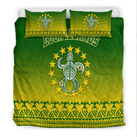 Cook Islands Turtle With Tribal Bedding Set LT12 - Wonder Print Shop