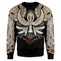 African Sweatshirt - Scarab Jewel Sweatshirt - Wonder Print Shop