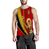 (Custom Personalied) Belgium Football World Cup 2022 Men's Tank Top - LT2