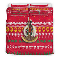 Vanuatu Christmas Bedding Set Ugly Christmas LT12 - Wonder Print Shop