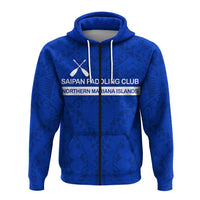 Custom Saipan Paddling Club Spc Northern Mariana Islands Zip Up Hoodie LT12 - Wonder Print Shop