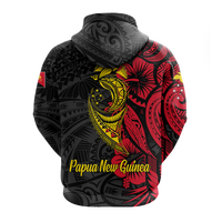Papua New Guinea 47th Independence Day Bird Of Paradise Hoodie LT2 - Wonder Print Shop