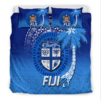 Fiji Tapa Tribal Coconut Tree Bedding Set - LT12 - Wonder Print Shop