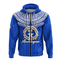 Custom Northern Mariana Islands Alamagan Zip Hoodie LT12 - Wonder Print Shop