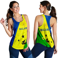 Vanuatu Malampa Province Women Tank Top Flag Style LT12 - Wonder Print Shop