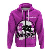 Achagigu Guam Canoe Club Zip Up Hoodie LT12 - Wonder Print Shop