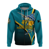 The Bahamas 49th Anniversary Independence Day Blue Marlin Hoodie LT12 - Wonder Print Shop