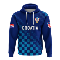 Croatia Hoodie Football 2022 Champions Pride Blue LT12 - Wonder Print Shop