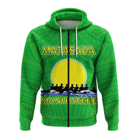 Custom American Samoa Zip Up Hoodie Matasaua Manua Pride LT12 - Wonder Print Shop