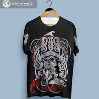 Viking T Shirt Heimdall Son Of Odin RLT12 - Wonder Print Shop