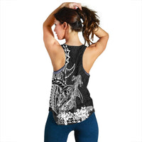 Hawaii Polynesian Women Racerback Tank Wild Hammerhead Sharks LT13 - Wonder Print Shop