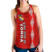 Kingdom of Tonga Women Racerback Tank 2021 Tonga National Day LT13 - Wonder Print Shop