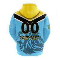 Custom Saint Lucia Kings Pride Zip Hoodie LT12 - Wonder Print Shop