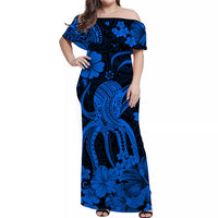 hawaii-off-shoulder-long-dress-polynesia-blue-octopus