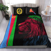 Asmara Eritrean Bedding Set Eritrea Lion Proud Olive Symbol LT13 - Wonder Print Shop