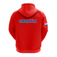 Croatia Hoodie Football 2022 Checkerboard LT12 - Wonder Print Shop