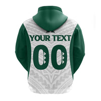 Custom Hawaii Hoodie White Volleyball Team Supporter LT12 - Wonder Print Shop