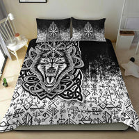 Viking Wolf With Vegvisir Art Bedding Set LT12 - Wonder Print Shop
