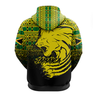Jamaica Lion Legend Hoodie LT12 - Wonder Print Shop