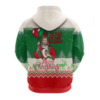 Christmas Go Jesus Its Your Birthday Ugly Pattern Hoodie LT12 - Wonder Print Shop