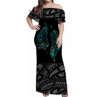 new-zealand-maori-off-shoulder-long-dress-aotearoa-mix-silver-fern-paua-shell-ver01