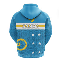 Vanuatu Sanma Province Hoodie Flag Style LT12 - Wonder Print Shop