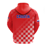 Croatia Hoodie Football 2022 Champions Pride Red LT12 - Wonder Print Shop