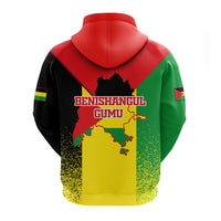 Benishangul Gumuz Legend Ethiopia Zip Hoodie LT12 - Wonder Print Shop
