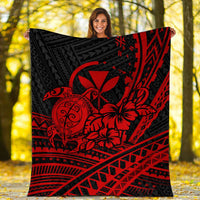 hawaii-turtle-with-hibiscus-tribal-red-blanket