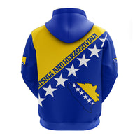 Bosnia and Herzegovina Pride Hoodie LT12 - Wonder Print Shop