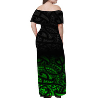 custom-personalised-new-zealand-off-shoulder-long-dress-maori-pattern-green