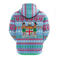 Fiji Christmas Zip Hoodie Ugly Christmas LT12 - Wonder Print Shop