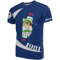 Belize Day Since 1981 T Shirt - Wonder Print Shop