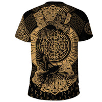 Viking T Shirt Nordic Raven Tattoos RLT12 - Wonder Print Shop