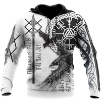Viking Clothing Ravens Premium Viking 3D Hoodie RLT12 - Wonder Print Shop