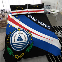Cape Verde Bedding Set Flag Version Black LT13 - Wonder Print Shop