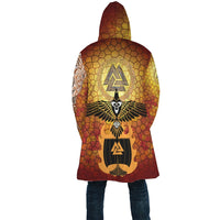 viking-cloak-raven-of-odin-and-drakkar-on-fire-on-vignette-gold-valknut