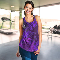 Scotland Women Racerback Tank Thistle Scottish Be Unique LT13 - Wonder Print Shop