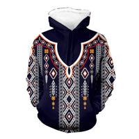 Native American Geometric Ethnic Pattern 3D Hoodie LT10 - Wonder Print Shop