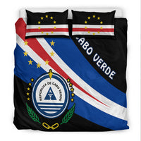 Cape Verde Bedding Set Flag Version Black LT13 - Wonder Print Shop