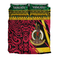 Vanuatu Dreamy Bedding Set Coat Of Arms and Pattern LT13 - Wonder Print Shop