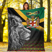 jamaica-lion-premium-blanket-jamaican-pattern-version-black