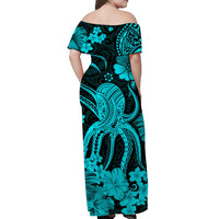 hawaii-off-shoulder-long-dress-polynesia-turquoise-octopus