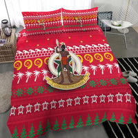 Vanuatu Christmas Bedding Set Ugly Christmas LT12 - Wonder Print Shop